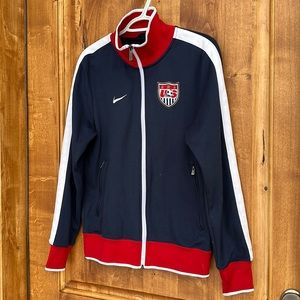 Cool 🇺🇸 USA (Olympic) Nike Soccer Jacket! 2024 Go USA PARIS!